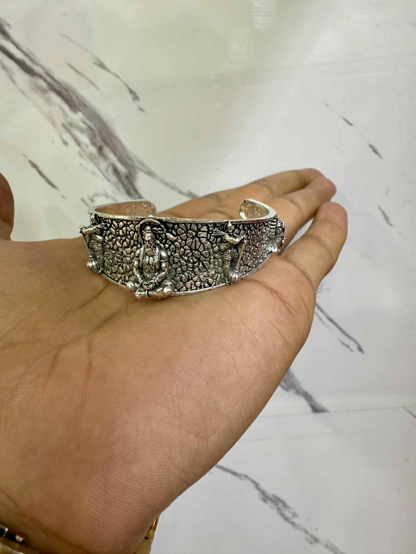 Lord Hanuman Kada Bracelet For Men