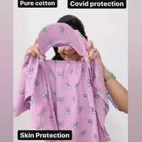 Summer Sun Protection Women Cap Mask